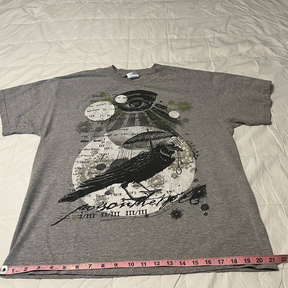 Poison The Well band t-shirt- light heather gray- size L - Picture 8 of 10